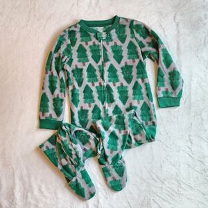 Carter's Green Tree Pattern Pajama Set